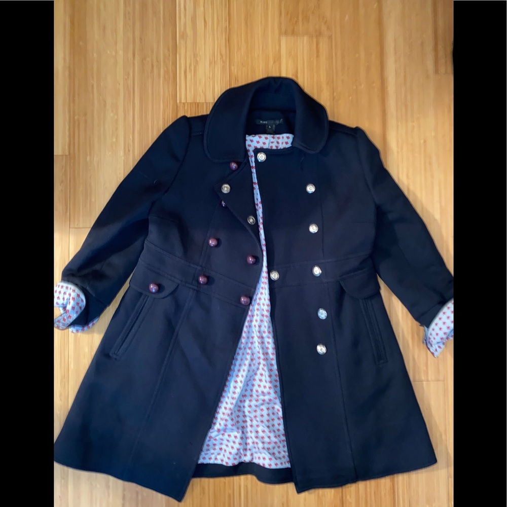 Navy Blue Marc Jacobs Coat